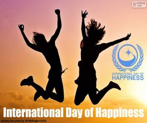 Puzzle Παγκόσμια ημέρα ευτυχίας